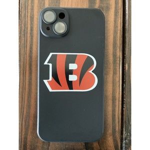 Cincinnati Bengals iPhone Cover iPhone 14 PLUS 6.7 Inch CASE Black New Custom